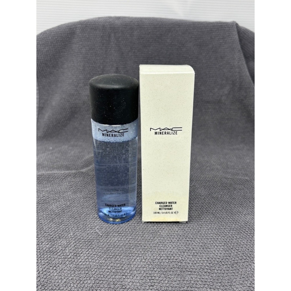 MAC Mineralize Charged Water Cleanser 100ml 3.4 Fl Oz New‎ With Box